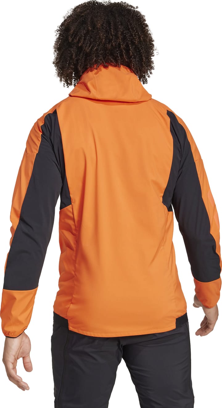 Adidas Men's Terrex Techrock Soft Shell Jacket Semi Impact Orange/Black Adidas