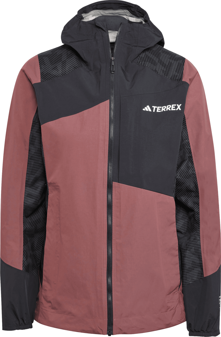 Women's Terrex Xperior Hybrid Rain Jacket Quicri/Black Adidas