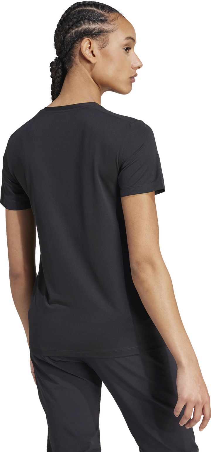 Adidas Women's Terrex Mt Log Tech Tee Black Adidas