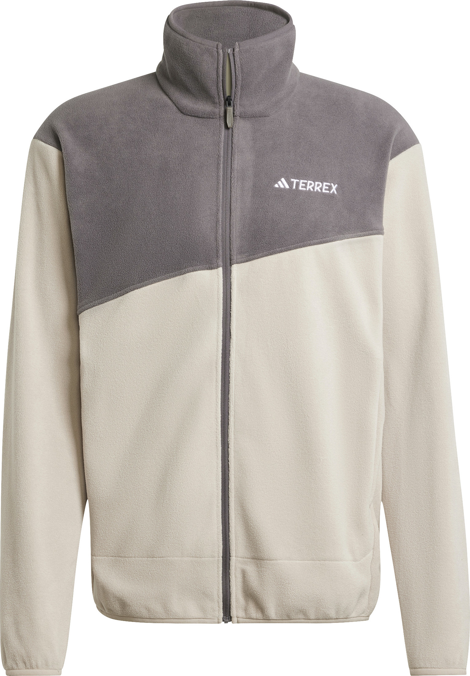 Adidas Men’s Terrex Multi Full-Zip Fleece Jacka Wonder Beige/CharCoal