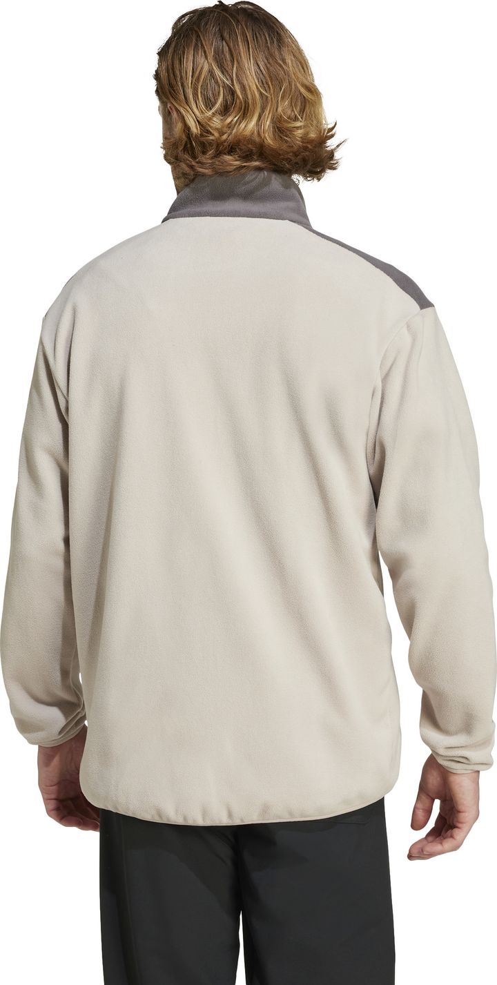 Adidas Men's Terrex Multi Full-Zip Fleece Jacka Wonder Beige/CharCoal Adidas