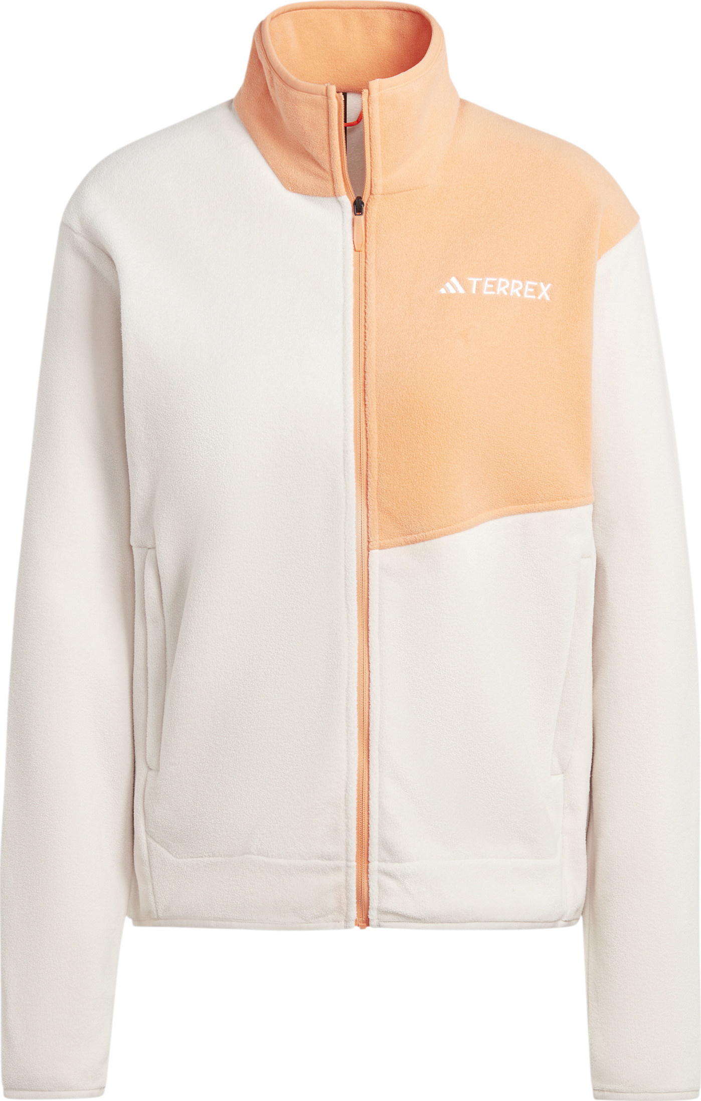 Adidas Women’s Multi Full-Zip Fleece Jacket Putty Mauve/Amber Tint