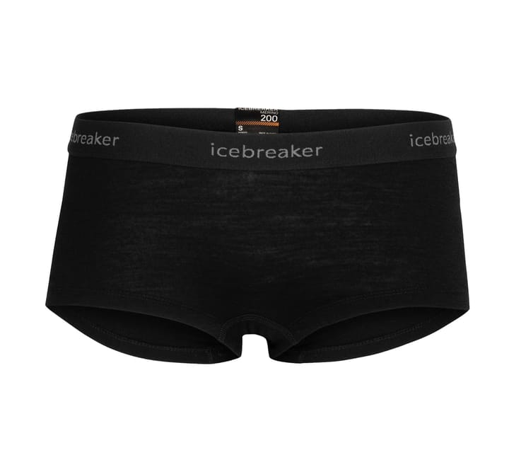 Icebreaker Women's 200 Oasis Boy Shorts Black Icebreaker