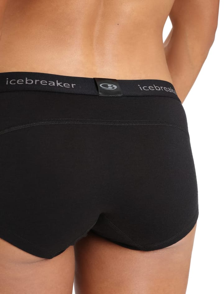 Icebreaker Women's 200 Oasis Boy Shorts Black Icebreaker