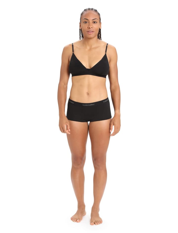 Icebreaker Women's 200 Oasis Boy Shorts Black Icebreaker