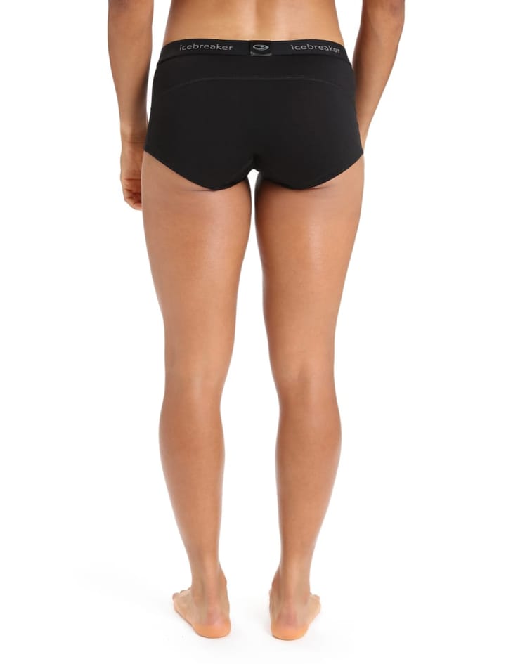 Icebreaker Women's 200 Oasis Boy Shorts Black Icebreaker