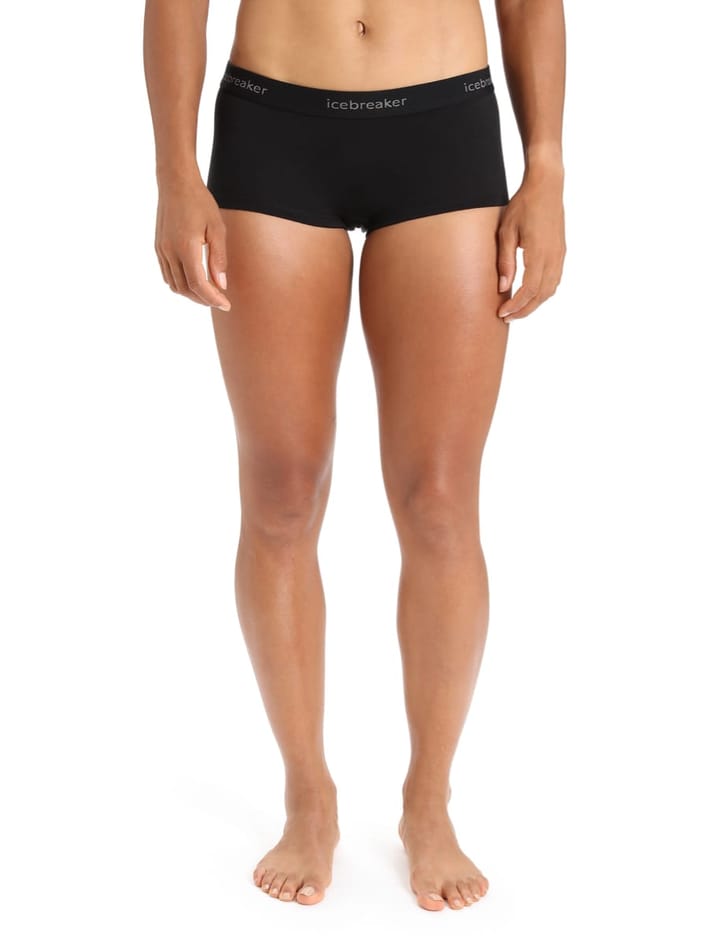 Icebreaker Women's 200 Oasis Boy Shorts Black Icebreaker