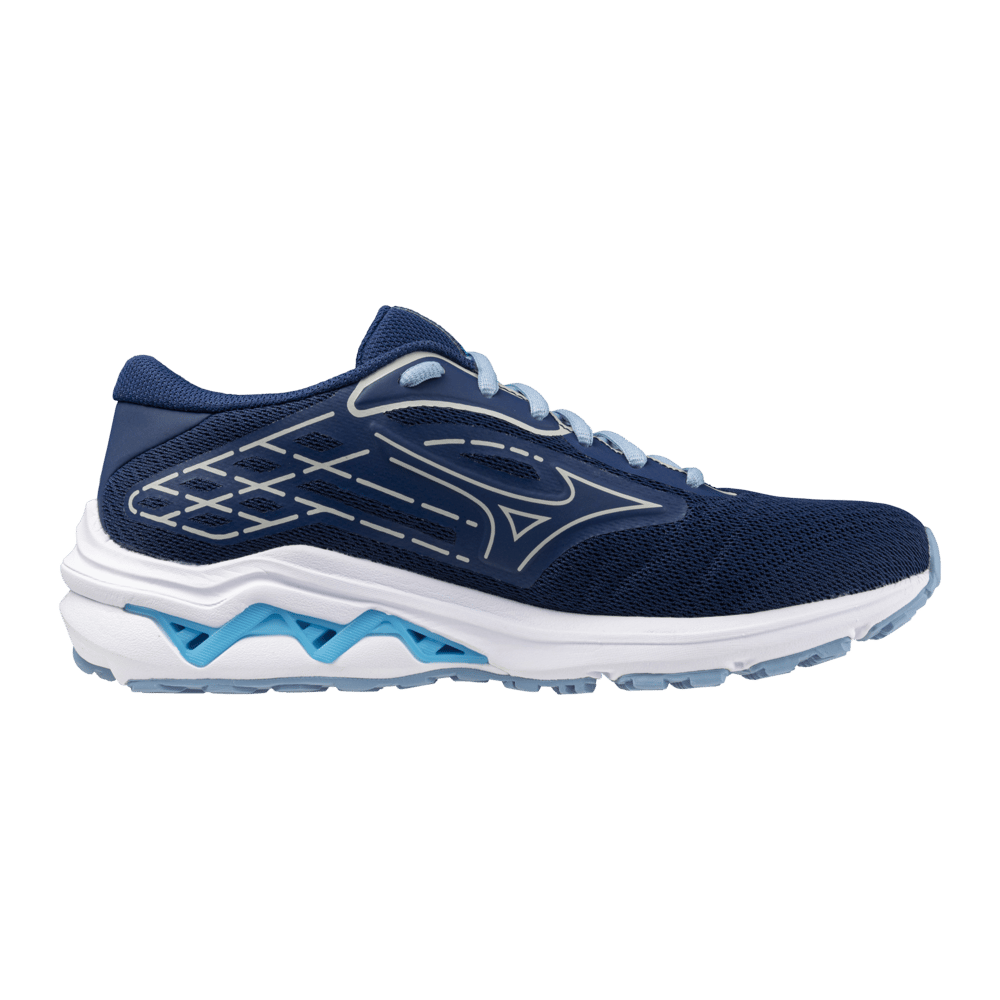 Mizuno Wave Equate 8(W) Estate Blue/river Blue/glacier