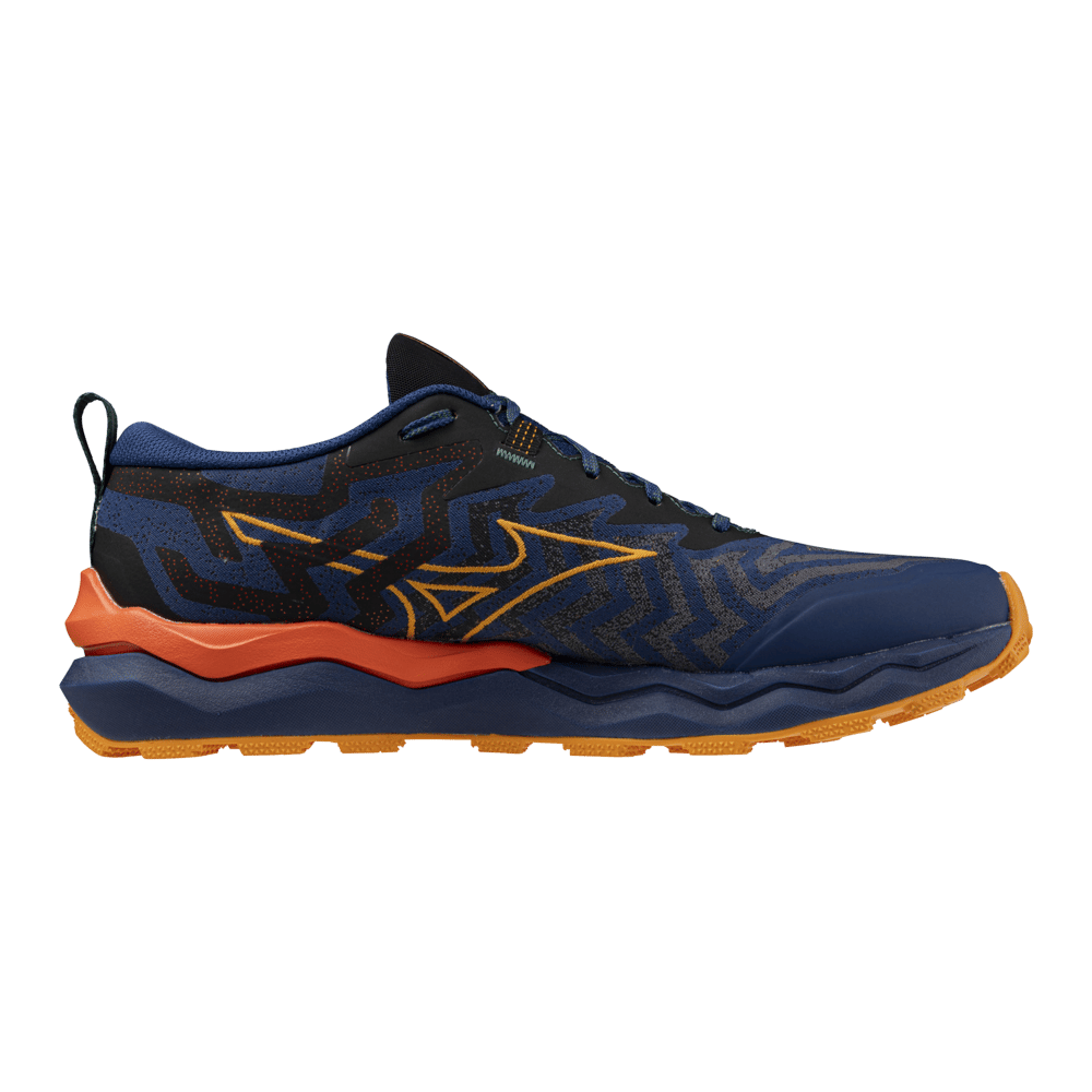 Mizuno Wave Daichi 8(M) Estate Blue/Apricot/Spicy Oran