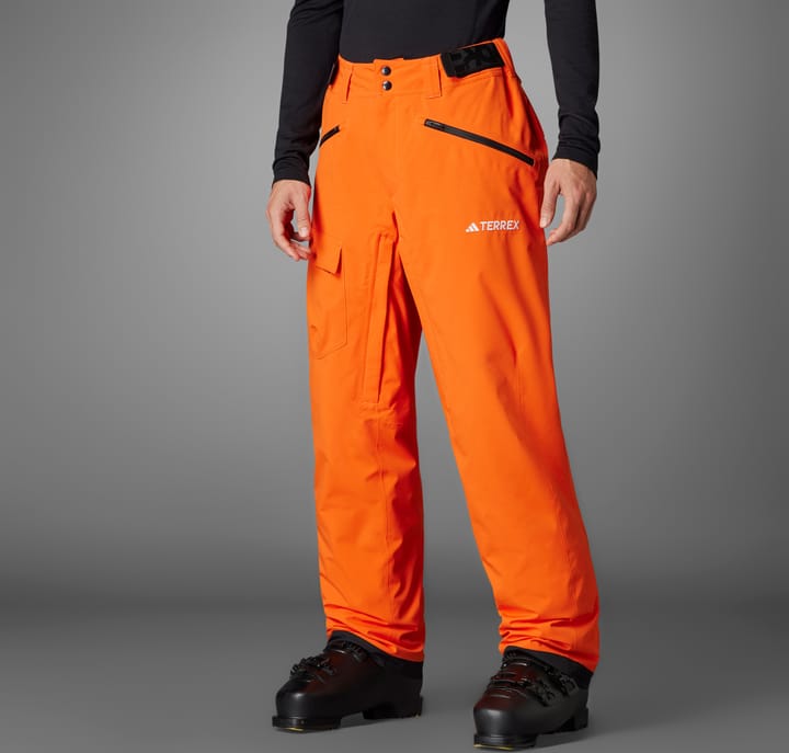 Adidas Men's Terrex Xperior 2L Insulated Tech Pants Semi Impact Orange/White Adidas