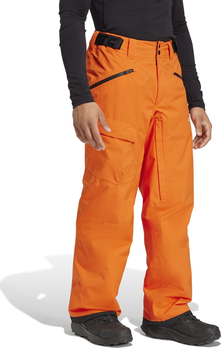 Adidas Men's Terrex Xperior 2L Insulated Tech Pants Semi Impact Orange/White Adidas