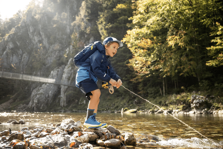 Jack Wolfskin Kids' Desert Shorts Night Blue Jack Wolfskin