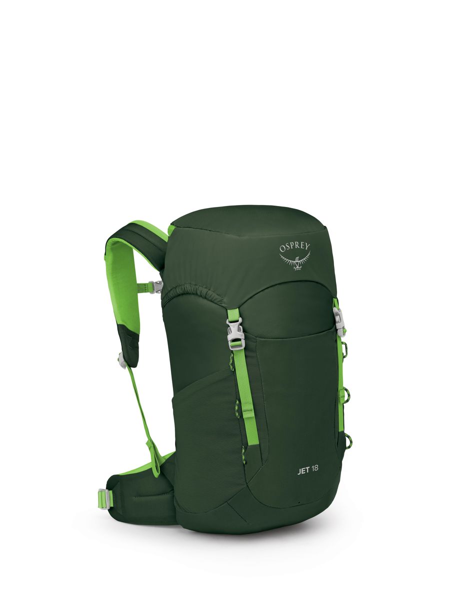 Osprey Kids' Jet 18 Green Canopy/limeline Green