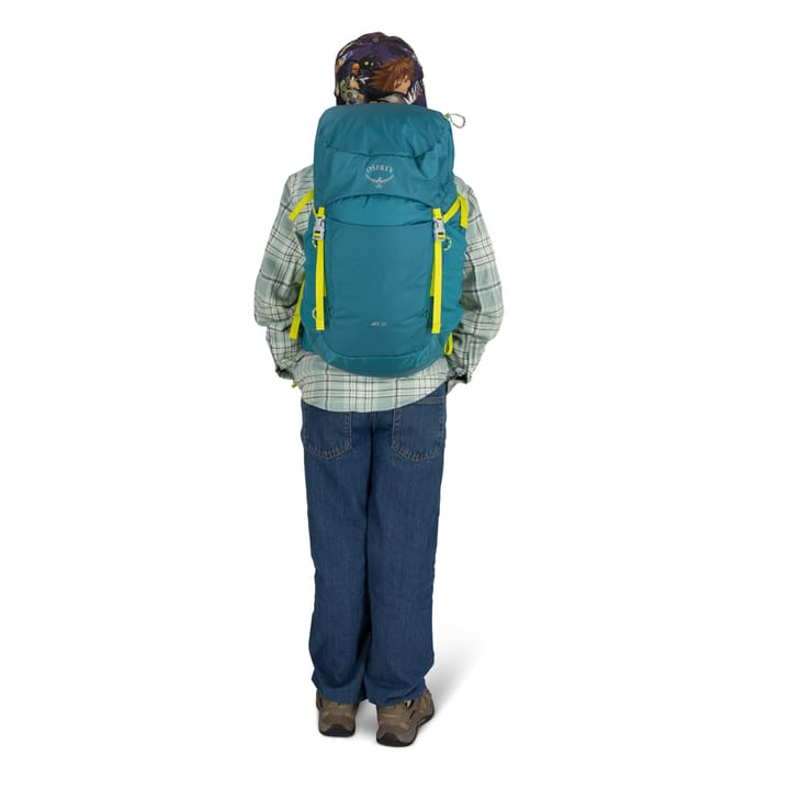 Osprey Kids' Jet 28 Green Canopy/Limeline Green Osprey