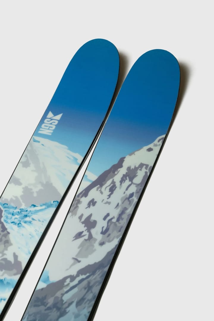 SGN Skis Jostedalen Ice Blue Artwork SGN skis