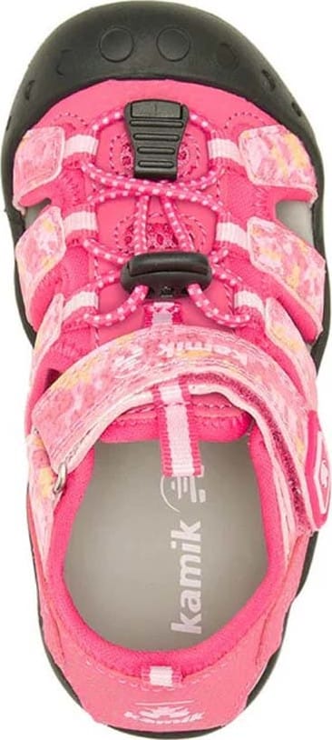 Kamik Kids' Crab Print Pink Kamik