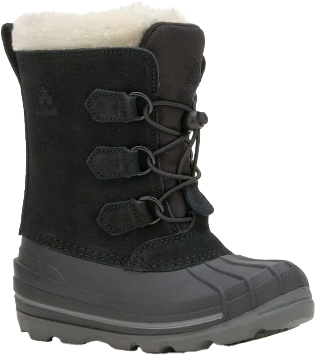 Kamik Kids’ Snowdash Black