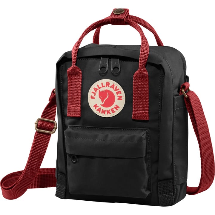 Fjällräven Kånken Sling Black/Ox Red Fjällräven