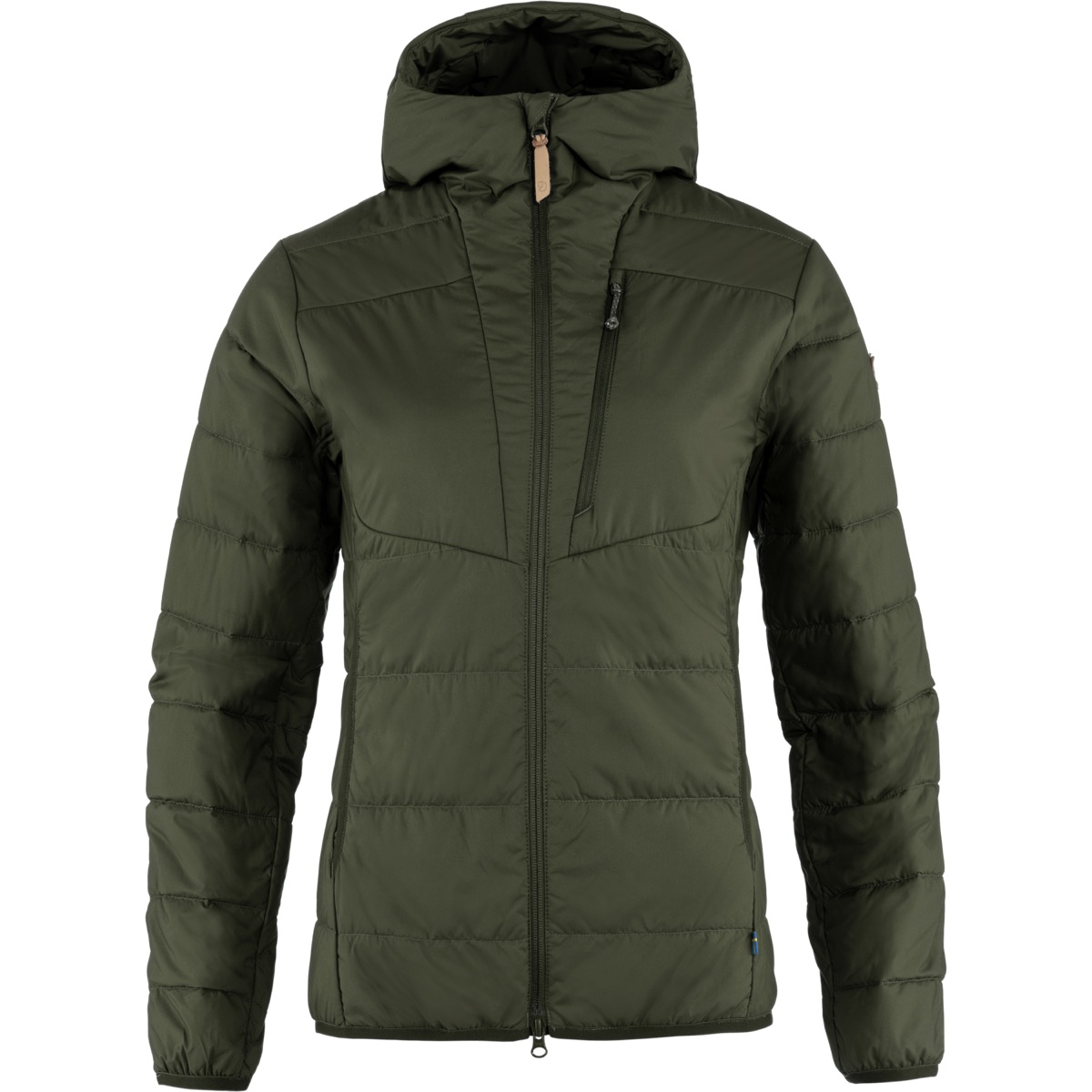 Fjällräven Women’s Keb Padded Hoodie Deep Forest