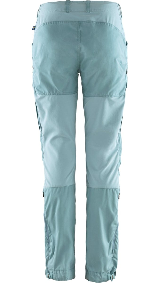 Fjällräven Women's Keb Trousers Curved  Deep Forest/Laurel Green Fjällräven