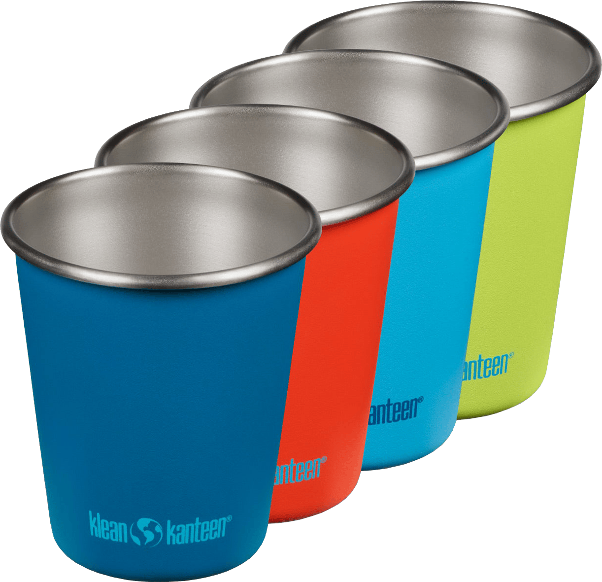 Klean Kanteen Stainless Steel Cup 296 ml 4-Pack Dragon Tails