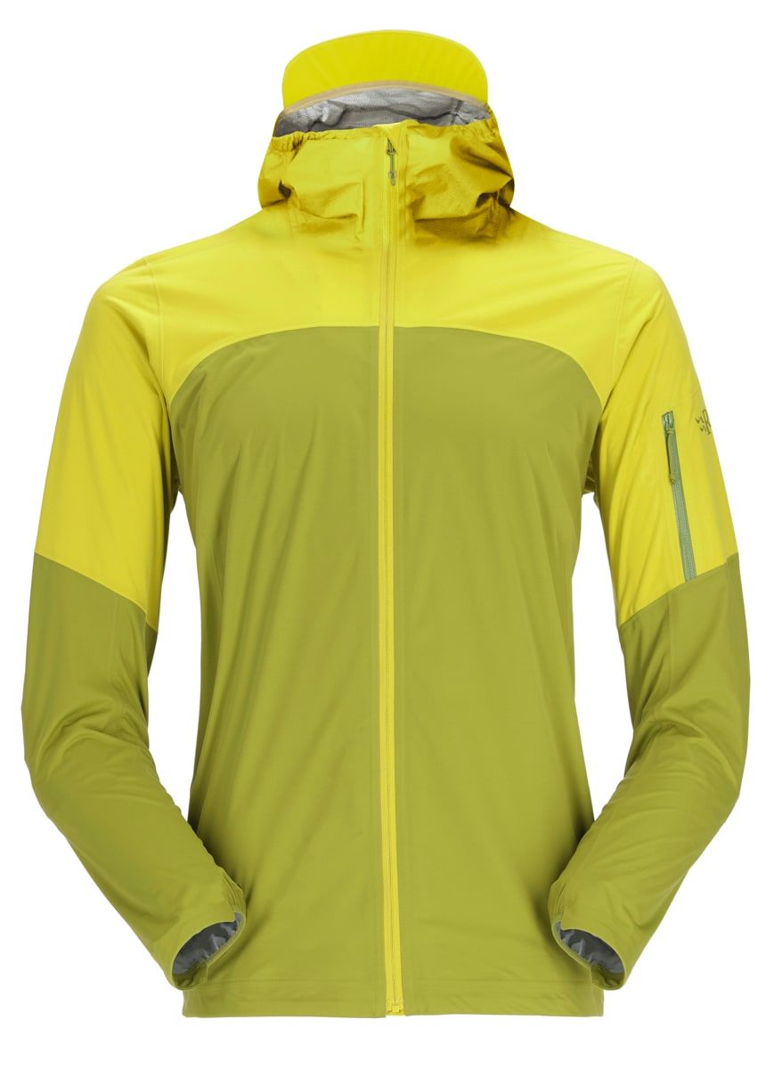 Rab Kinetic Ultra Jacket Aspen Green/Zest