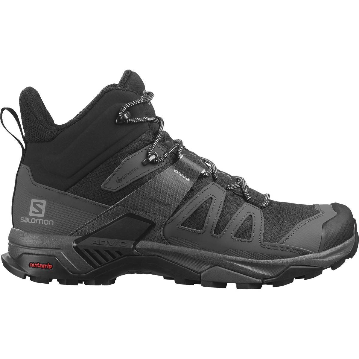 Salomon Men’s X Ultra 4 Mid GORE-TEX Black/Magnet/Pearl Blue