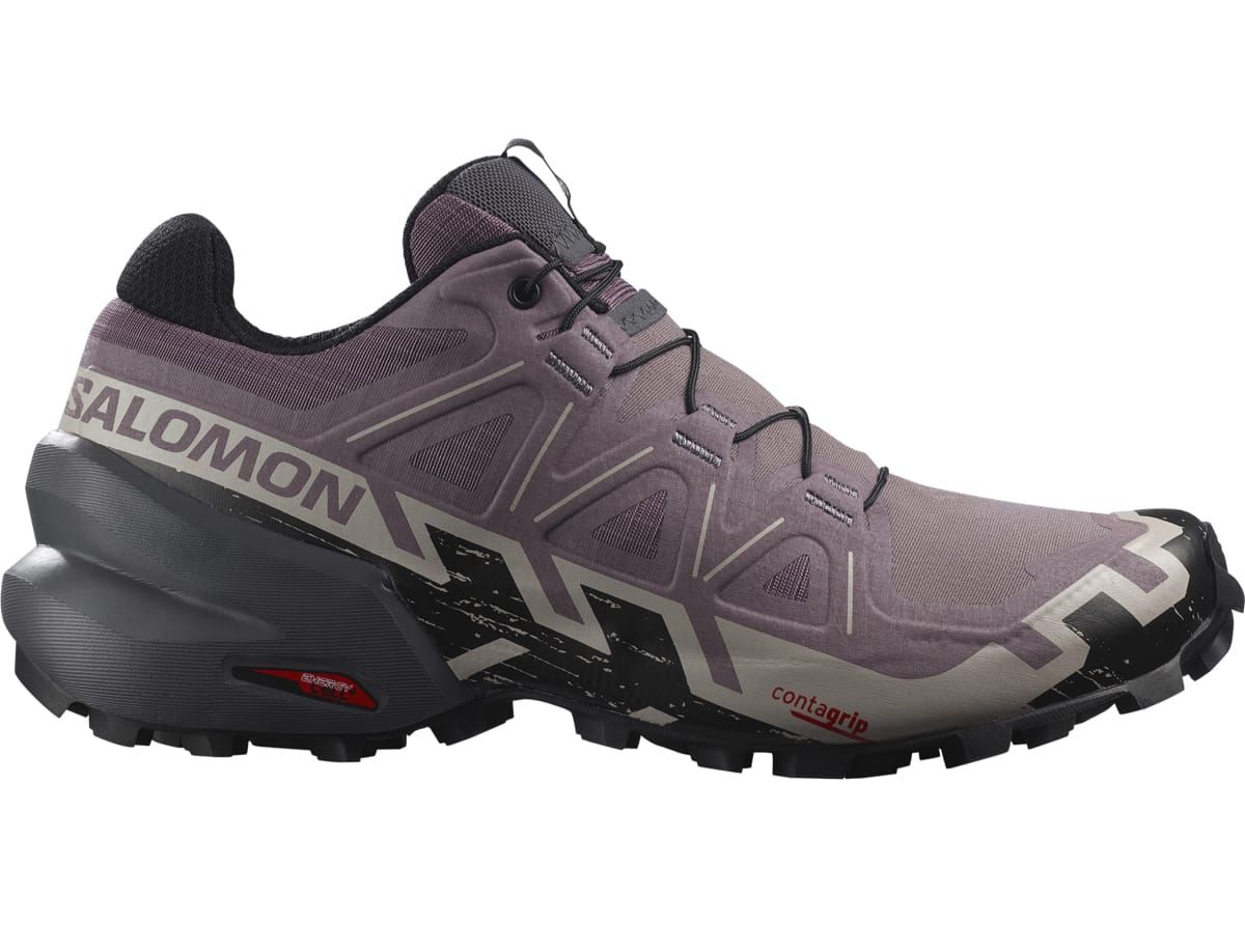 Salomon Women's Speedcross 6 Moonscape/Black/Ashes Of Roses