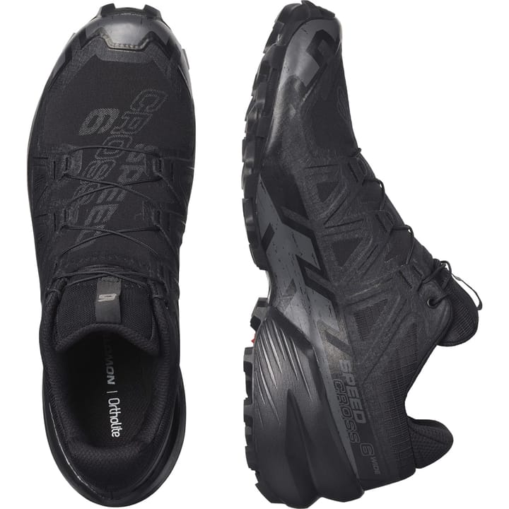 Salomon Men's Speedcross 6 Wide Black/Black/Phantom Salomon