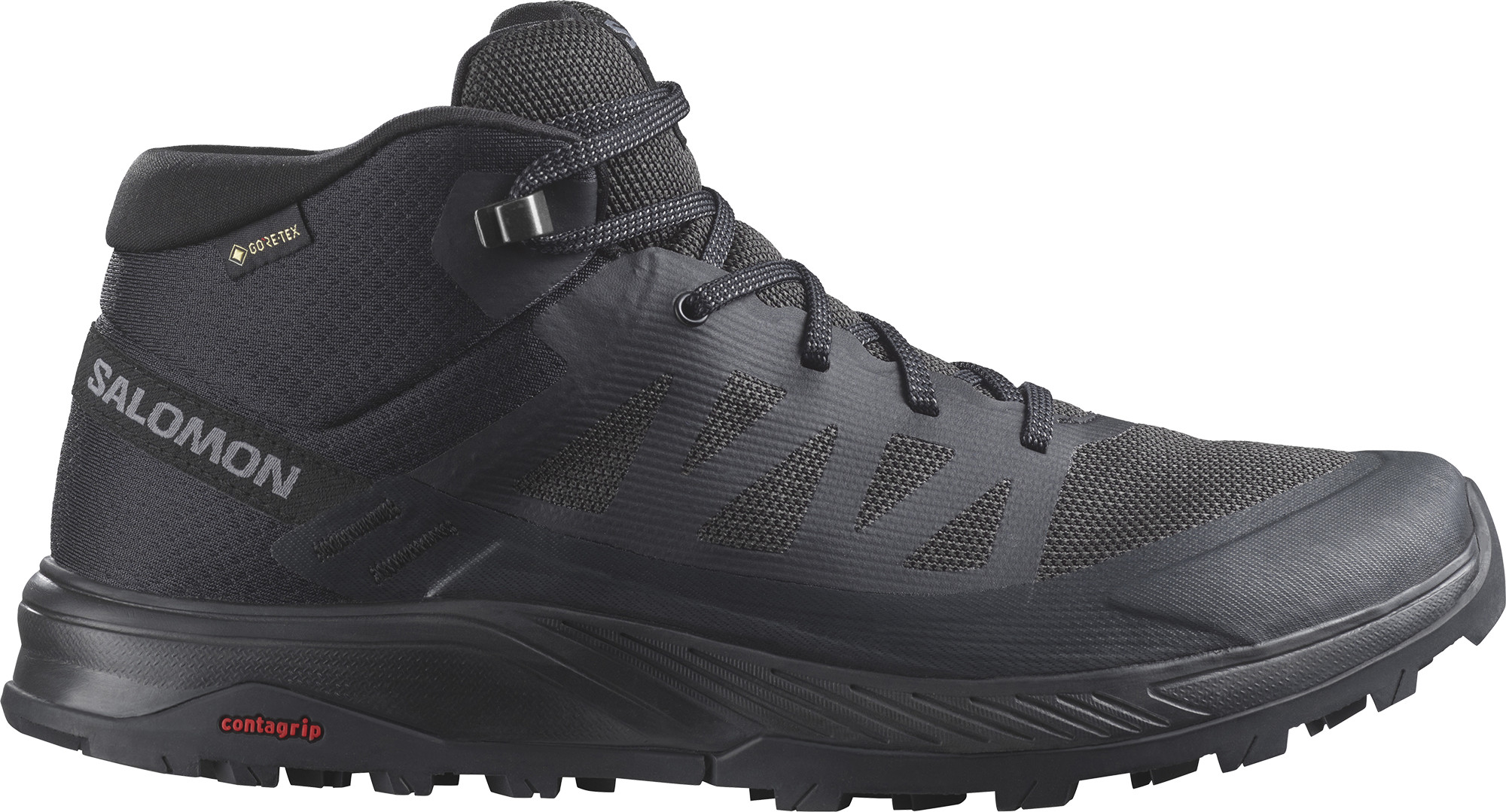 Salomon Men’s Outrise Mid GORE-TEX Black/Black/Phantom