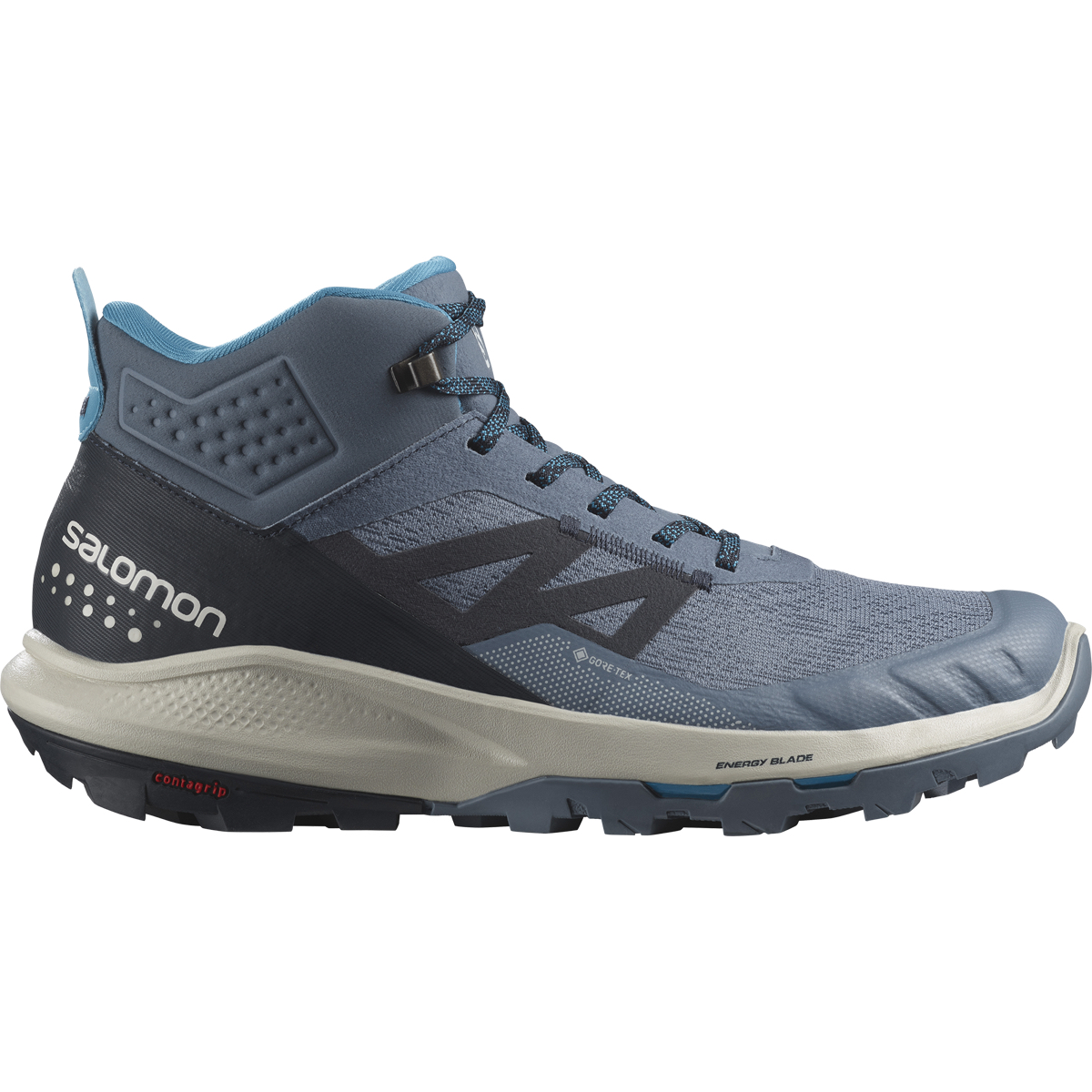 Boots | OUTpulse Mid GTX China Blue/Carbon/Lunar Rock | Salomon