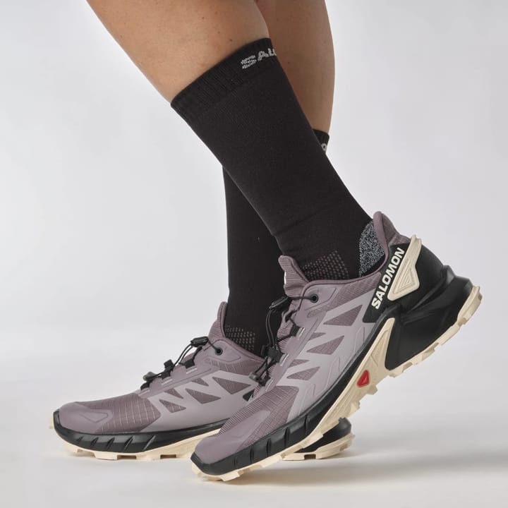 Salomon Women's Supercross 4 Moonscape/Black/Tender Peach Salomon