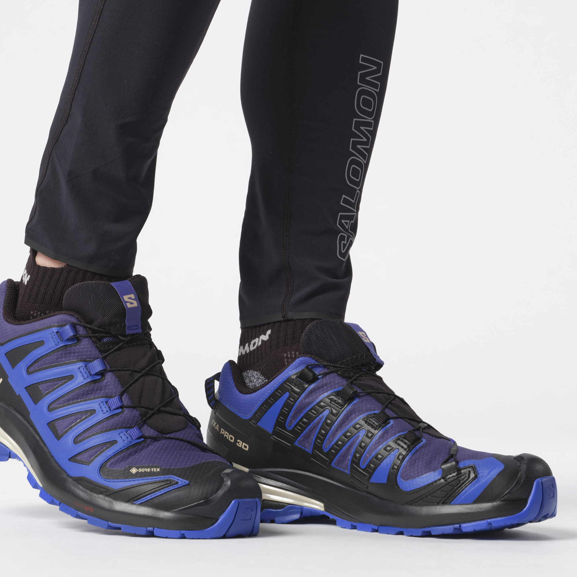 Salomon XA Pro 3D V9 GTX Men's Outdoor Shoes - Blue Print