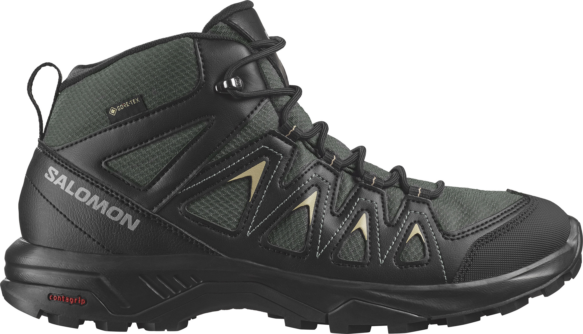 Salomon Men’s X Braze Mid GORE-TEX Urban Chic/Black/Slate Green