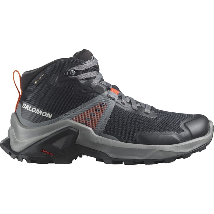 Salomon X Raise Mid Gore-Tex Black / Quiet Shade / Dragon Fire Salomon