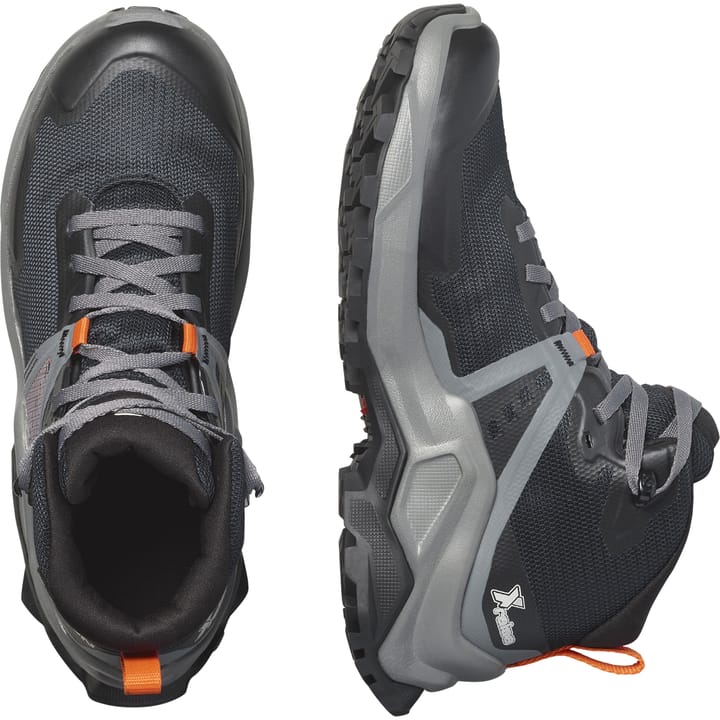 Salomon X Raise Mid Gore-Tex Black / Quiet Shade / Dragon Fire Salomon