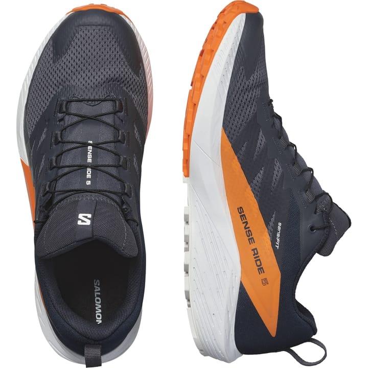 Salomon Men's Sense Ride 5 GORE-TEX India Ink/Carbon/Dragon Fire Salomon