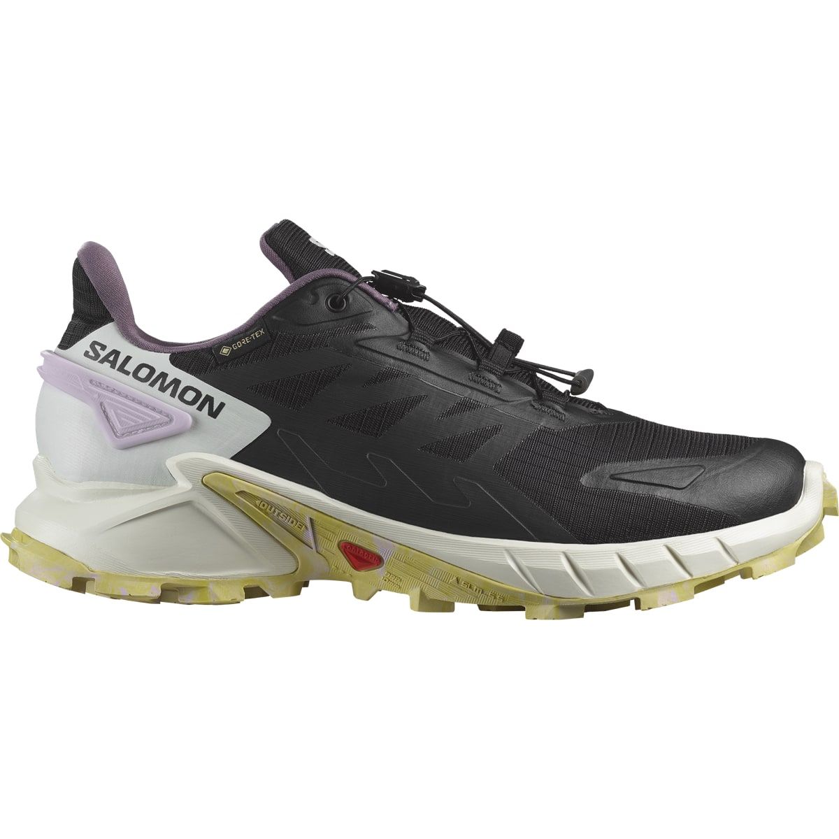 Salomon Supercross 4 Gore-Tex Black / Vanilla Ice / Orchid Petal