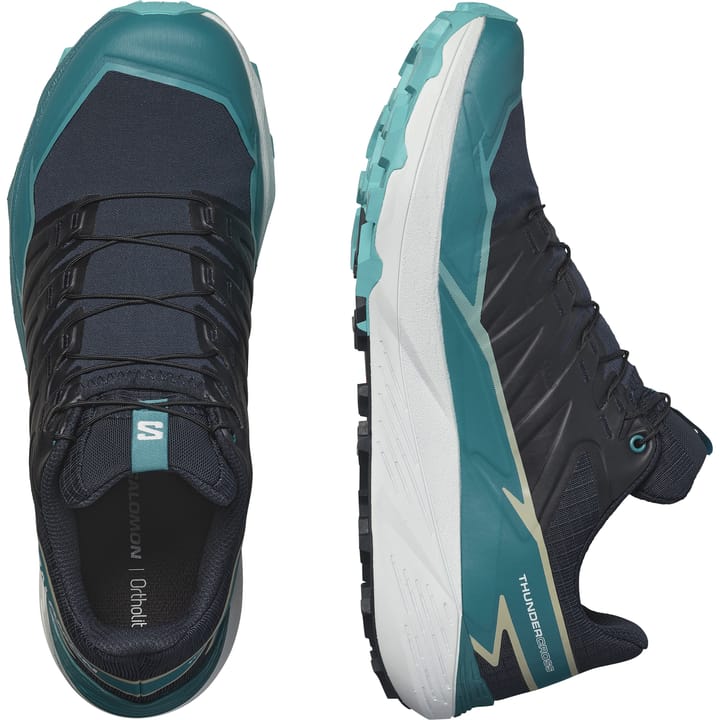 Salomon Thundercross Carbon/Tahitian Tide/Peacock Blue Salomon