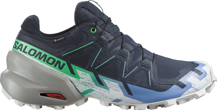 Salomon Women's Speedcross 6 GORE-TEX Carbon/Provence/White Salomon