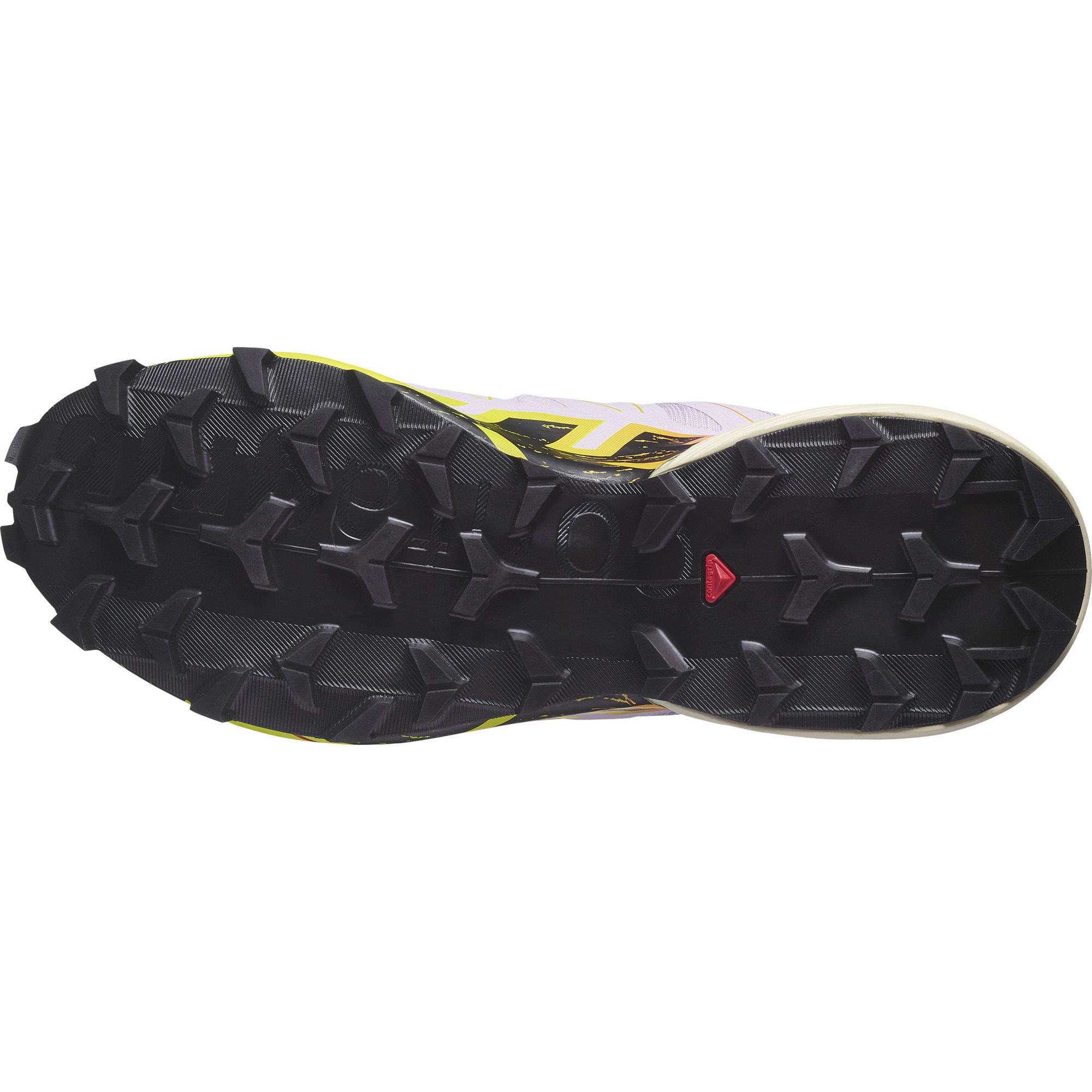  Salomon Women's SPEEDCROSS PEAK CLIMASALOMON WATERPROOF Trail  Running Shoes for Women, Black / Nightshade / Orchid Petal, 7
