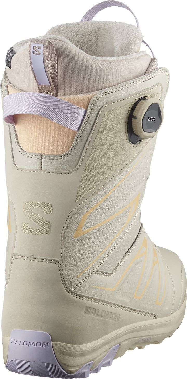 Salomon Women's Ivy BOA SJ BOA Cream/Peach Fuzz/Orchid Petal Salomon