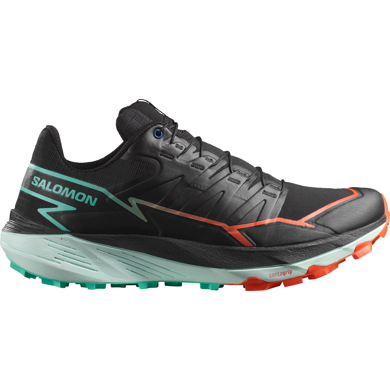 Salomon Thundercross Black/Cherry Tomato/Electric Green