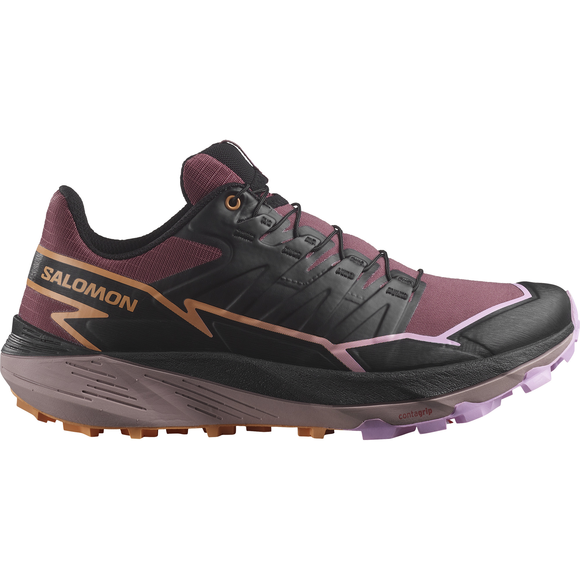 Salomon Women’s Thundercross Nocturne/Black/Papaya