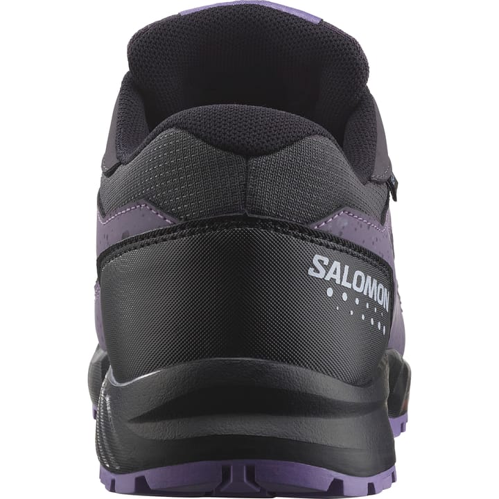 Salomon Juniors' Outway ClimaSalomon Waterproof Nine Iron/Cadet/Aster Purple Salomon