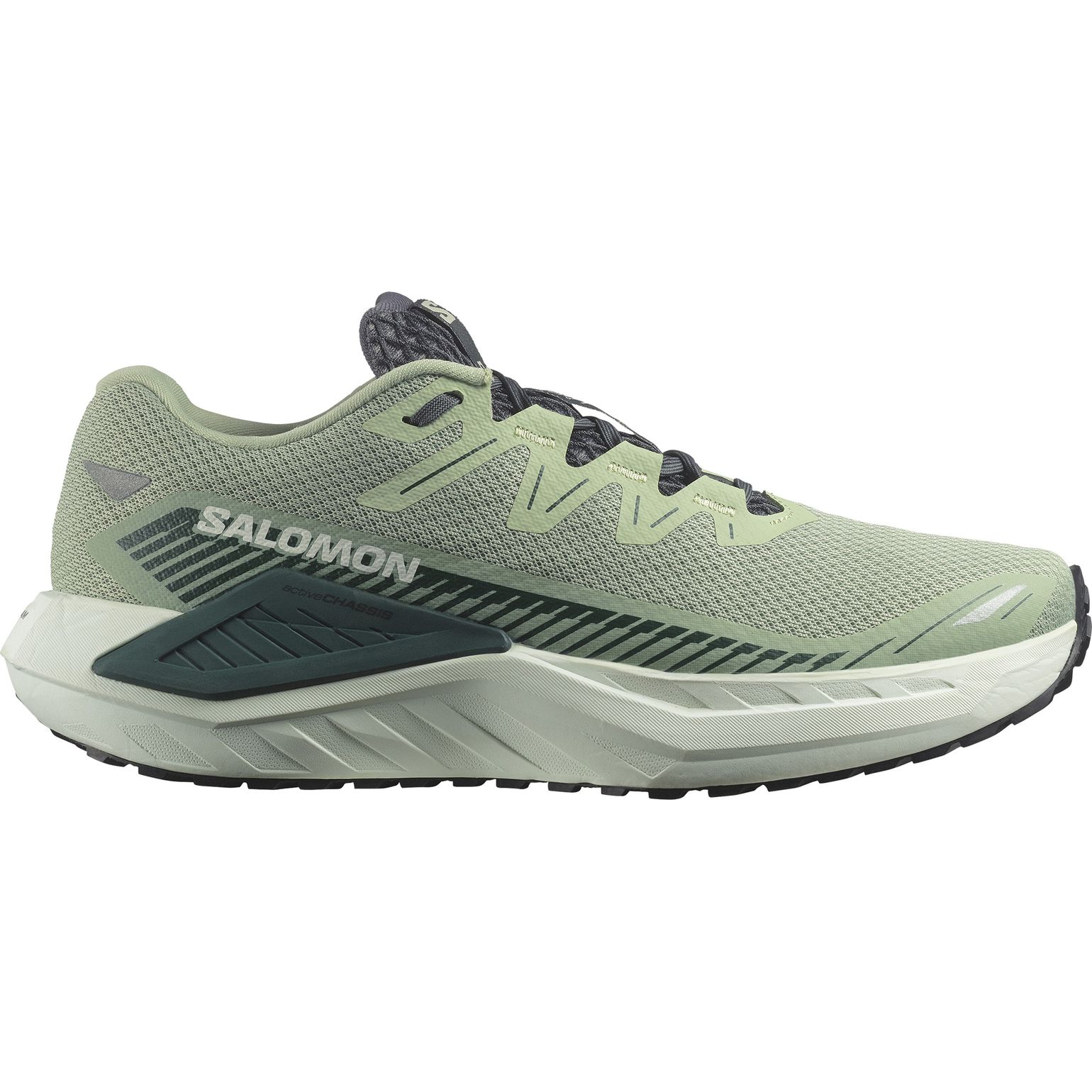 Salomon Men's DRX Defy GRVL Smoke Green/Sea Moss/Canary Green