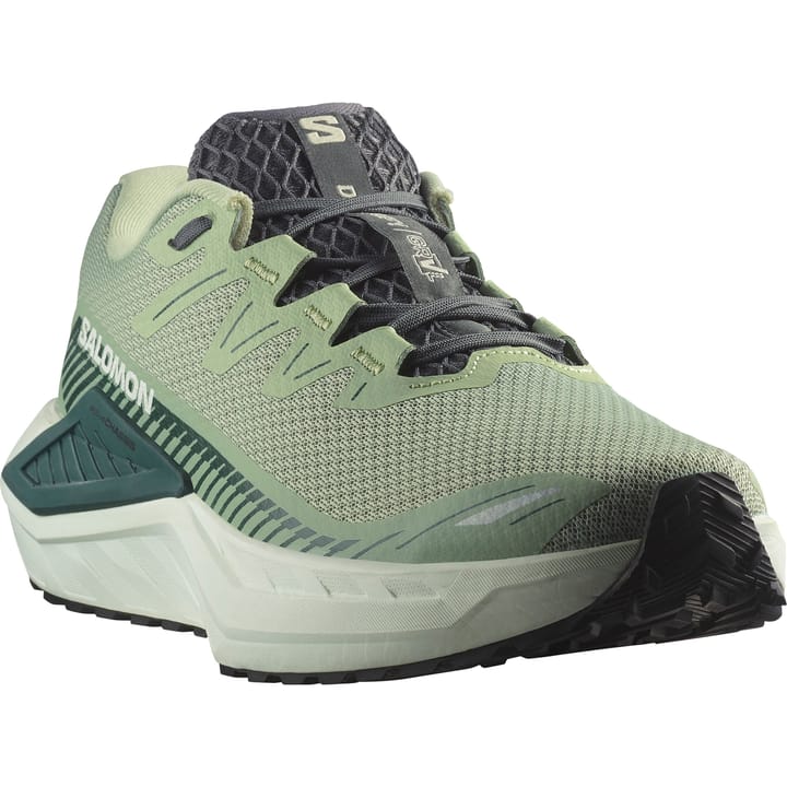 Salomon Men's DRX Defy GRVL Smoke Green/Sea Moss/Canary Green Salomon