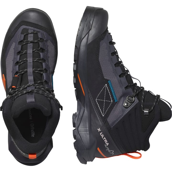 Salomon X Ultra Alpine Mid Gtx W Nine Iron / Black / Red Orange Salomon