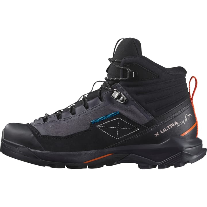 Salomon X Ultra Alpine Mid Gtx W Nine Iron / Black / Red Orange Salomon