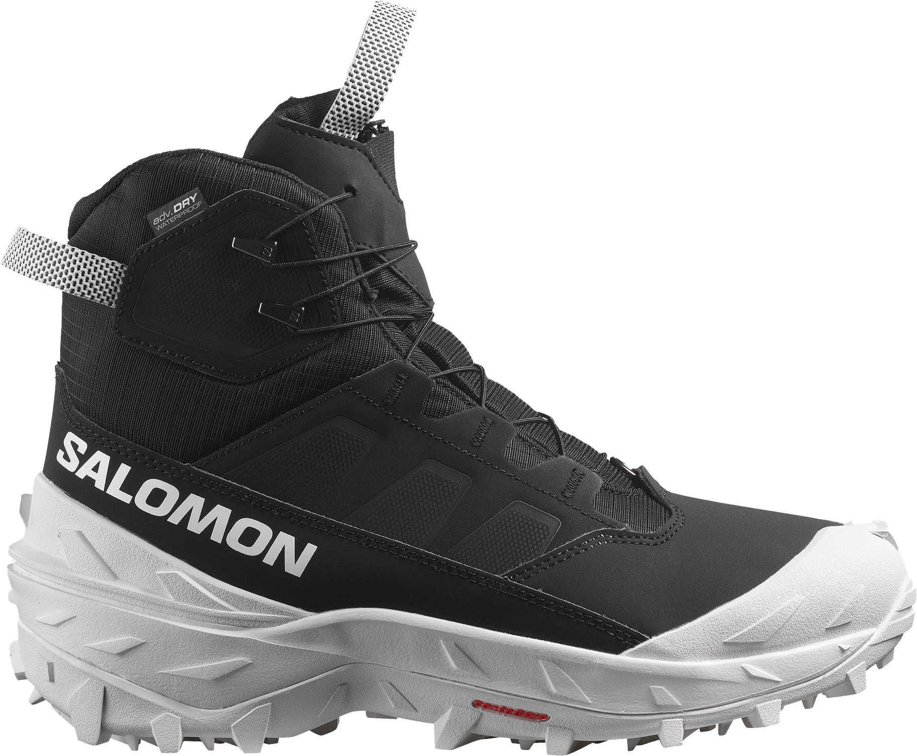 Salomon Men’s Crosstrak Powder Waterproof Black/Black/White